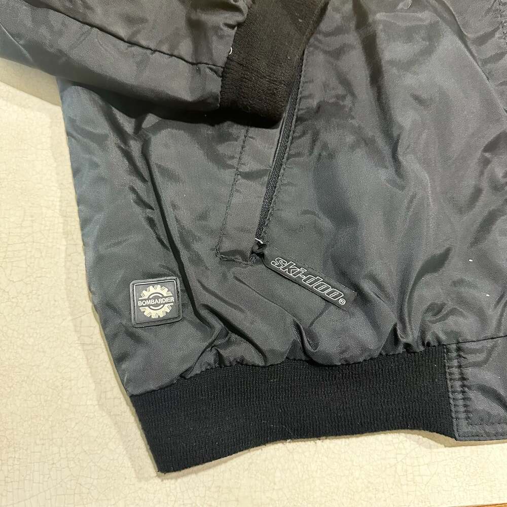 Vintage Ski-Doo Bombardier Summer Racing Jacket Adult TG/XL Checker SnoGear - Picture 4 of 13